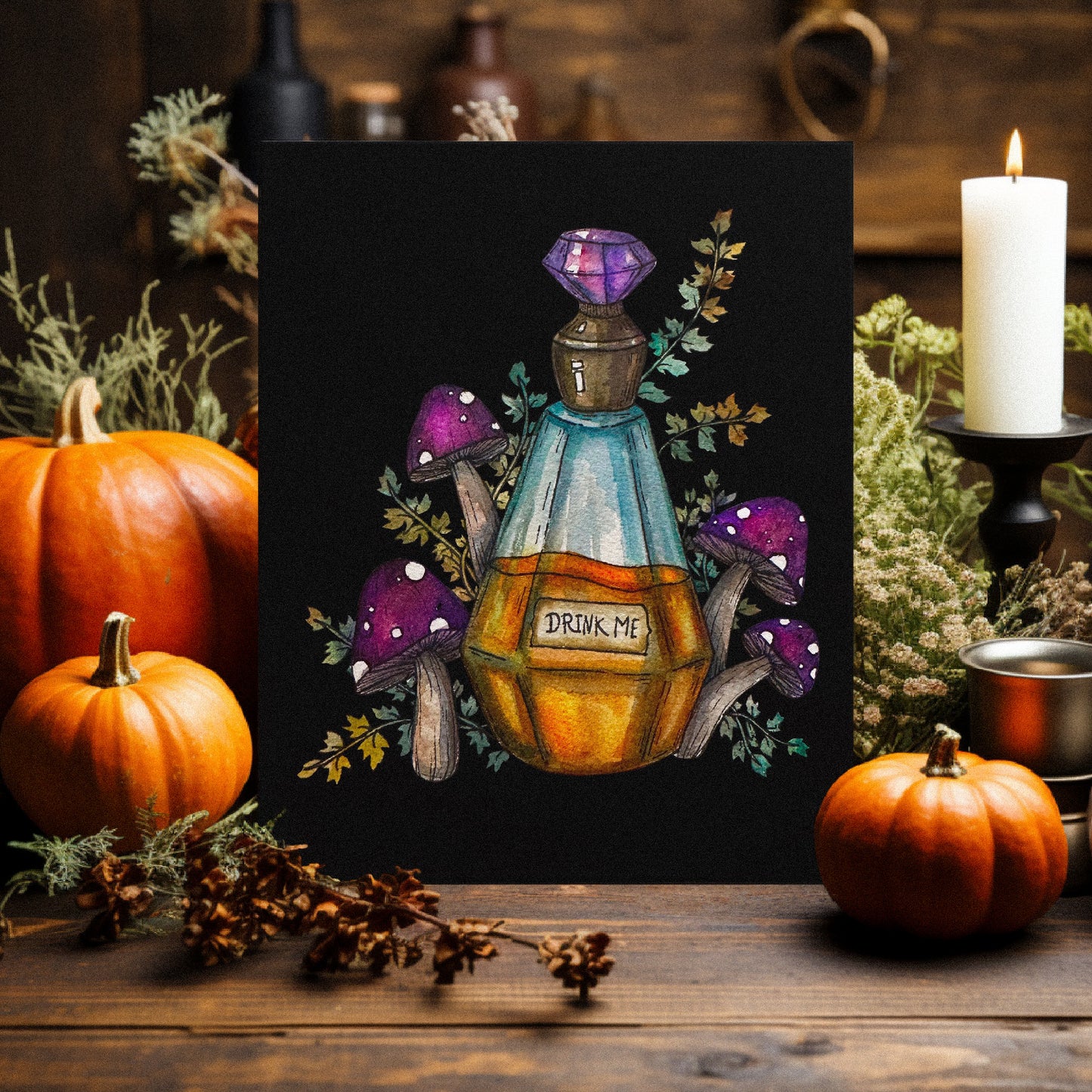 Drink Me Potion Print