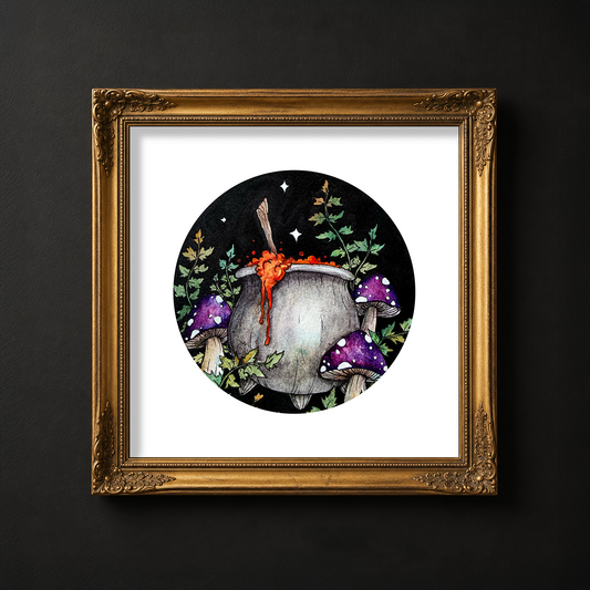 Cauldron Circle Fine Art Print