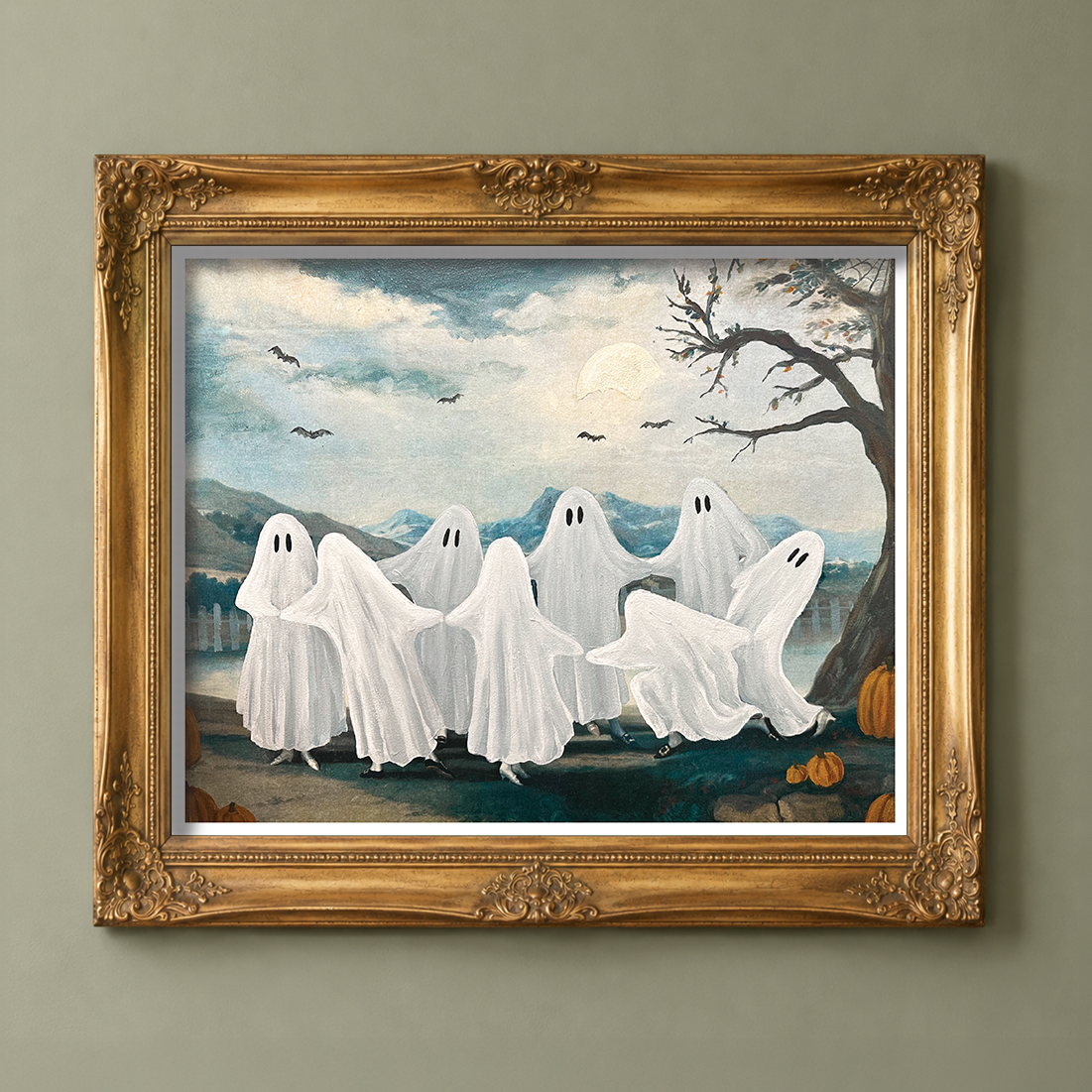 Dancing Ghosts Fine Art Print