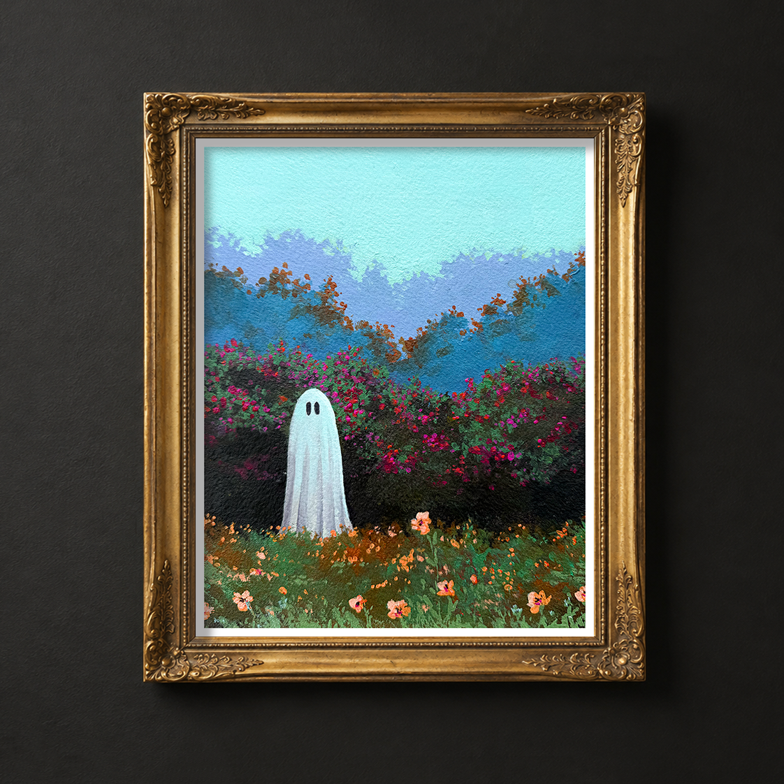 A Ghost In A Meadow Fine Art Print