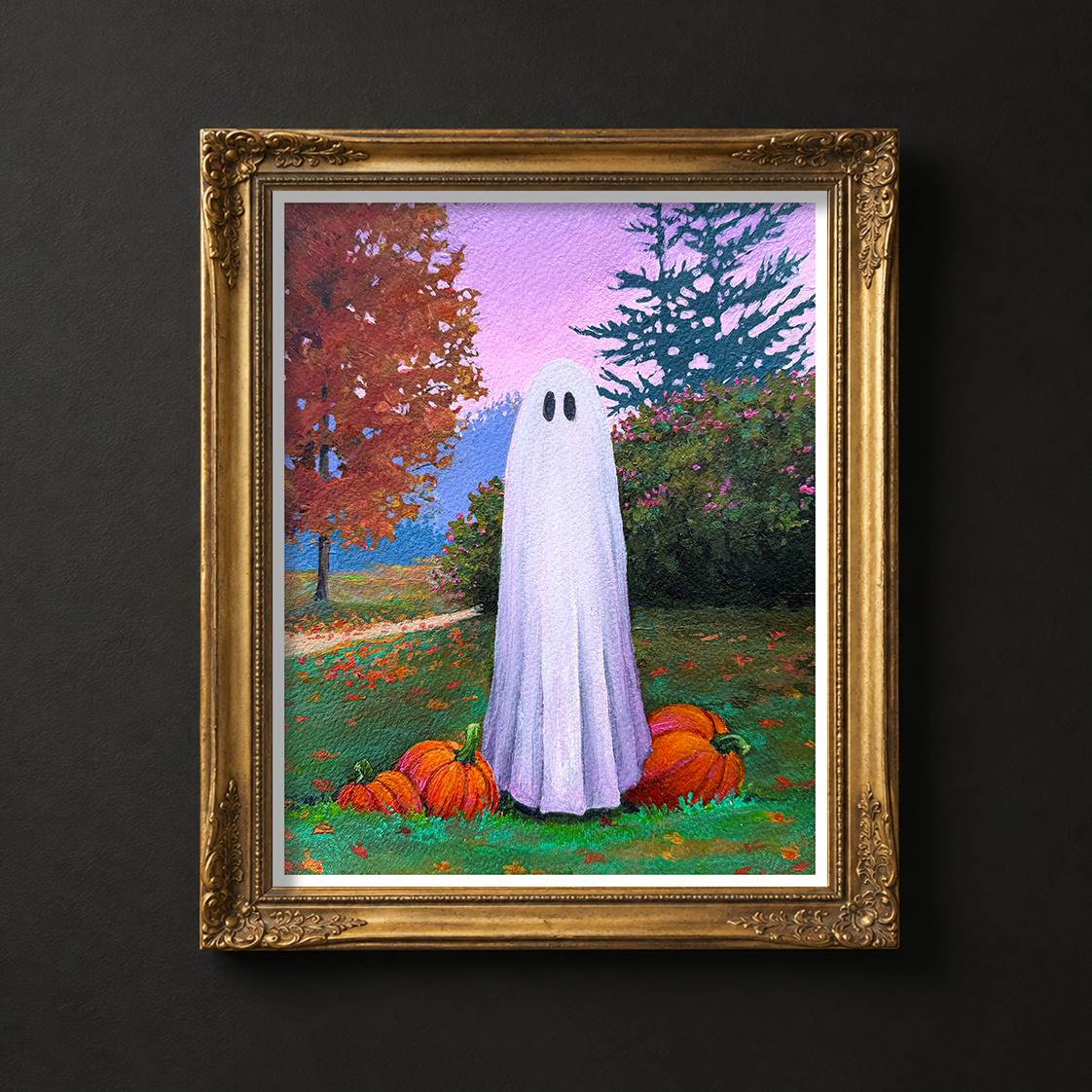 Pink Autumn Ghost Fine Art Print