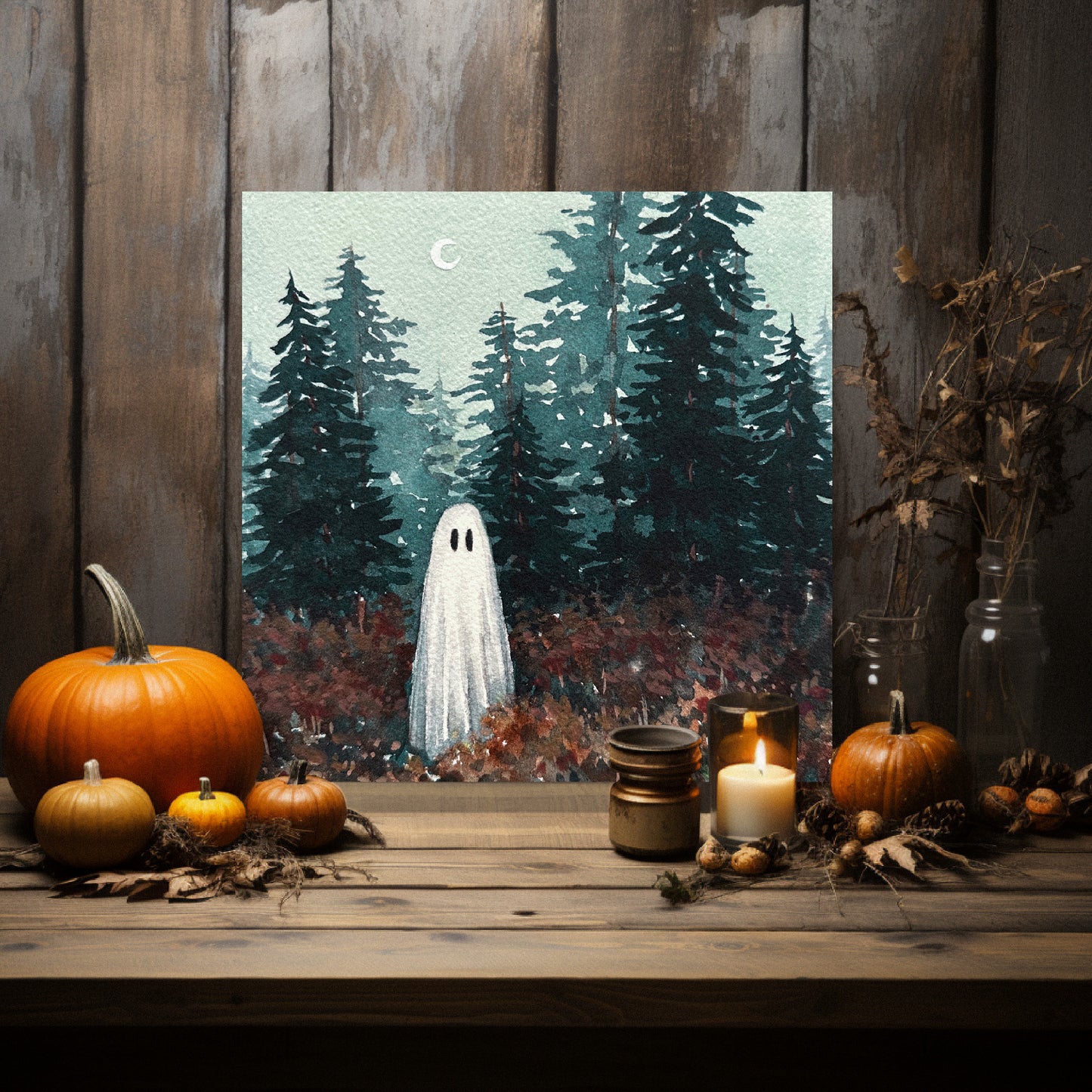 Autumn Ghost Print